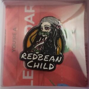 Redbean Child Enamel Pin - Multicolor